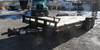 2008 Falcon 22 equipment trailer 7 W Heavy duty jack Adjustable hitch height Safety break away syste...