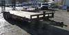 Thumbnail T_F4180B.JPG of 2008 Falcon 22 equipment trailer , 7W , Heavy duty jack , Adjustable hitch height , Safety break awa...