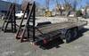 Thumbnail T_F4180D.JPG of 2008 Falcon 22 equipment trailer , 7W , Heavy duty jack , Adjustable hitch height , Safety break awa...