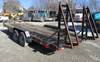 Thumbnail T_F4180F.JPG of 2008 Falcon 22 equipment trailer , 7W , Heavy duty jack , Adjustable hitch height , Safety break awa...