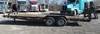 Thumbnail T_F4180G.JPG of 2008 Falcon 22 equipment trailer , 7W , Heavy duty jack , Adjustable hitch height , Safety break awa...
