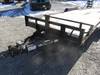Thumbnail T_F4180K.JPG of 2008 Falcon 22 equipment trailer , 7W , Heavy duty jack , Adjustable hitch height , Safety break awa...