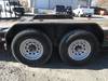 Thumbnail T_F4180N.JPG of 2008 Falcon 22 equipment trailer , 7W , Heavy duty jack , Adjustable hitch height , Safety break awa...