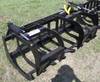 Wildkat 66 root grapple skid steer attachment Dual cylinders A36 steel construction 1/2 sides 1/2 mi...