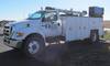 2005 Ford F750 XLT Super Duty service truck 227,302 miles on odometer Cummins ISB260 5 9L L6 turbo d...