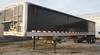 2010 Stoughton double hopper grain trailer 42 L x 96 W 10 10 H overall Load gauge Dump valve Air sus...