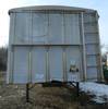 1993 Merritt 43 double hopper grain trailer 102 W x 80 H Rollover tarp Tarp has patches and tears Ai...