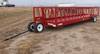 Feeder wagon 24 L x 81 W body 8 8 front axle and tongue assembly 15 head stalls per side 19 spacing ...