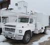 1984 Ford boom truck 126,801 miles on odometer Detroit V8 diesel engine Manual five speed transmissi...