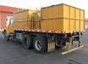 Thumbnail T_F4170F.JPG of 1998 International 4900 flatbed/paint nurse truck , 57,043 miles on odometer , 1,799 hours on meter ...