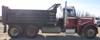 Thumbnail T_F6564E.JPG of 1986 Peterbilt 359 dump truck , 126,127 miles on odometer , Cummins 14 0L L6 diesel engine , Nine sp...