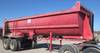 1993 APE 28 end dump trailer Steel body High lift end gate Electric rollover tarp Spring suspension ...