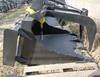 Wildkat heavy duty grapple skid steer bucket Teeth 42 opening 38 front 46 back 2 x 10 cylinder 3/16 ...
