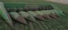 John Deere 853 row head Missing drive shafts Missing left end divider point Poly fingers Shipping qu...