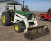 John Deere 4010 tractor 300 hours on meter Six cylinder diesel engine Eight speed transmission Canop...