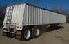 Thumbnail T_D4581D.JPG of 2009 Jet double hopper grain trailer , 42 x 96 quot x 68 quot , Steel construction , Manual rollover...