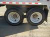 Thumbnail T_D4581X.JPG of 2009 Jet double hopper grain trailer , 42 x 96 quot x 68 quot , Steel construction , Manual rollover...