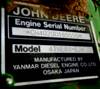 Thumbnail T_D4598ZF.JPG of 2000 John Deere 990 MFWD tractor , 1,017 hours on meter , Yanmar 4TNE84 EJK 1 995L diesel engine , 2...