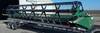 2002 John Deere 930F flex head 30 Full fingered auger Hydraulic fore/aft Poly skid plates Tine reel ...