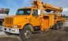 2001 International 4900 digger derrick truck 91,642 actual miles 5,595 hours on meter International ...