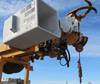 Thumbnail T_E3661ZP.JPG of 2001 International 4900 digger derrick truck , 91,642 actual miles , 5,595 hours on meter , Internat...