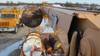 Thumbnail T_E3661ZZD.JPG of 2001 International 4900 digger derrick truck , 91,642 actual miles , 5,595 hours on meter , Internat...