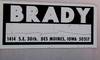 Thumbnail T_E3689W.JPG of 1997 Brady Equipment pup trailer , 14L aluminum bed , 57 quot H sides , Air suspension , Roll back t...