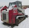 Thumbnail T_E7067B.JPG of 2004 Takeuchi TL140 skid steer , 2,802 hours on meter , Three cylinder diesel engine , Liquid cooled...
