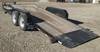 Thumbnail T_B8420D.JPG of 2012 PJ tandem axle tilt deck flatbed trailer , 21L x 78 5 quot W wood deck , 17L tilt deck , Manual...
