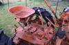 Thumbnail T_E2554G.JPG of 1949 Case VAC tractor , Four cylinder gas engine , Four speed transmission , 72 quot belly blade , P...
