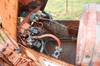 Thumbnail T_E2554N.JPG of 1949 Case VAC tractor , Four cylinder gas engine , Four speed transmission , 72 quot belly blade , P...
