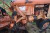 Thumbnail T_E2554U.JPG of 1949 Case VAC tractor , Four cylinder gas engine , Four speed transmission , 72 quot belly blade , P...