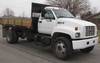 1998 GMC C6500 dump/scissor lift body truck 137,379 miles on odometer 6 0L V8 gas engine Five speed ...