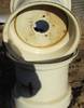 Thumbnail T_E3686D.JPG of  2 five bolt implement wheels , 15 quot x 13 quot W , Unused ...