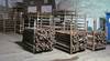 Industrial steel pallet racking 210 57 x 44 x 9 rack bases 540 60 H x 2 square legs 135 complete set...
