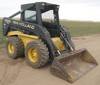 1997 New Holland LX885 Turbo skid steer 2,490 hours on meter Three cylinder diesel engine OROPS Foot...