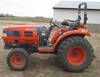 Thumbnail T_E3027E.JPG of Kioti DK35 MFWD tractor , 681 actual hours , Three cylinder diesel engine , Manual transmission , 4F...