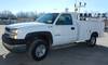 2003 Chevrolet Silverado 2500 HD utility truck 50,553 miles on odometer 6 0L V8 OHV 16V gas engine A...