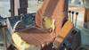 Thumbnail T_E3723ZE.JPG of 1992 Case 580 Super K Extendahoe backhoe , 6,720 hours on meter , Four cylinder diesel engine , Shut...