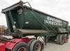 1962 Steco ATSB 26 barrel dump trailer 26 cu yd capacity Four stage hydraulic lift cylinder Tarp cov...