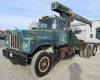 1979 Mack crane hoist semi truck 185,773 miles on odometer 9,284 hours on meter Mack 866 eight cylin...