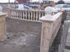 Mediterranean natural stone baluster railings Approx 29 linear feet Shipping quotes available Absol...