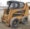 Thumbnail T_E3075F.JPG of 2005 Case 435 skid steer , 629 hours on meter , Hours will vary , Diesel engine , OROPS , Hand loade...