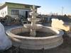 Thumbnail T_Z9798C.JPG of 11 diameter four tier Mediterranean carved fountain , Dry set as a display , Forklift will assist to...