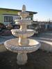 Thumbnail T_Z9798D.JPG of 11 diameter four tier Mediterranean carved fountain , Dry set as a display , Forklift will assist to...
