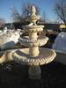 Thumbnail T_Z9798F.JPG of 11 diameter four tier Mediterranean carved fountain , Dry set as a display , Forklift will assist to...