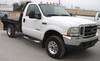 2004 Ford F250 XLT Super Duty flatbed truck 109,408 miles on odometer 6 0L V8 OHV 32V turbo diesel e...
