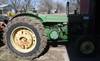 1953 John Deere R tractor Diesel engine 48 HP Five speed transmission Gas pony motor 540 PTO Draw ba...