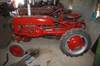 1948 Farmall FCUB tractor Four cylinder gas engine Three speed transmission Draw bar 4 00 12 front t...