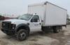 2008 Ford F550 XL Super Duty box truck 60,140 miles on odometer 6 4L V8 OHV 32V turbo diesel engine ...
